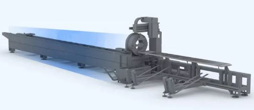 Boru Ve Profil Lazer Kesim Makinası resmi